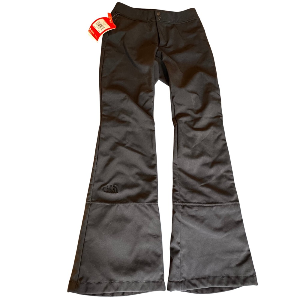 The North Face Womens Apex STH Ski Pants TNF Black WindWall Softshell 6 Reg NWT